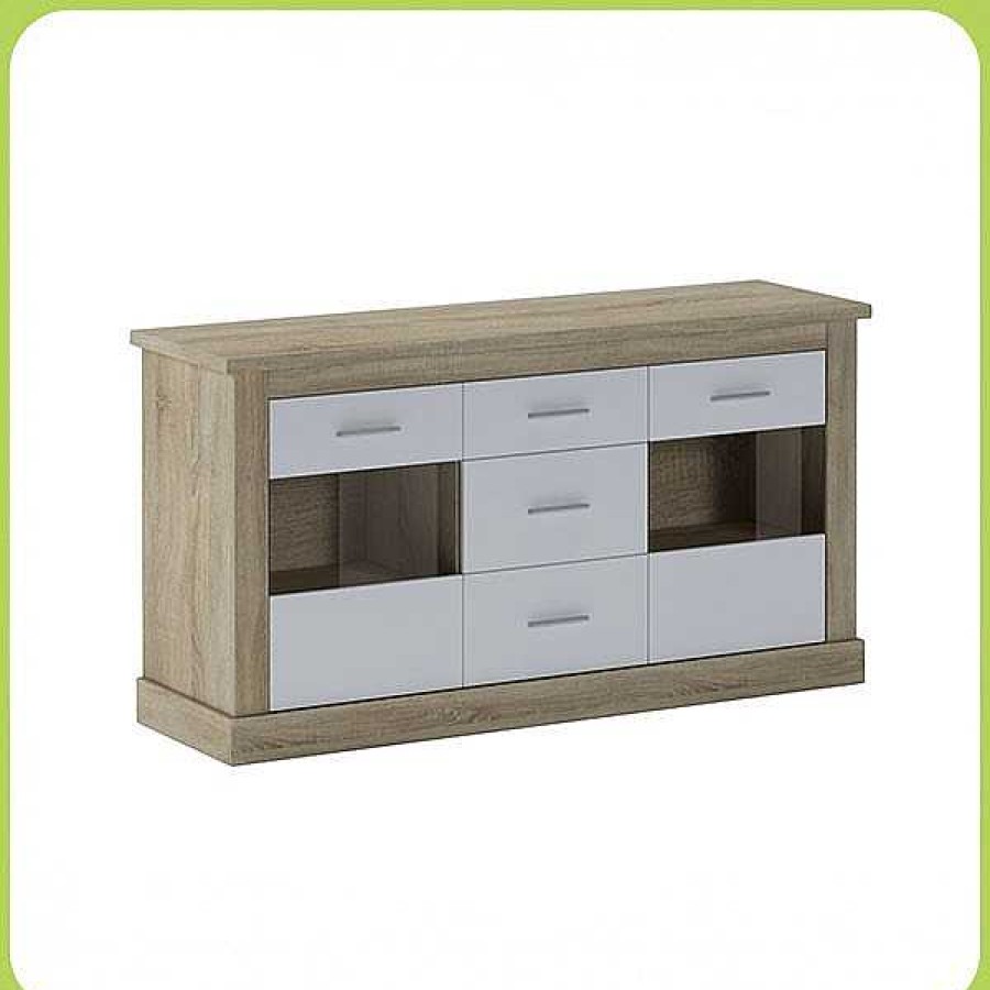 Auxiliares Muebles1Click | Aparador Chell N Cambria-Blanco