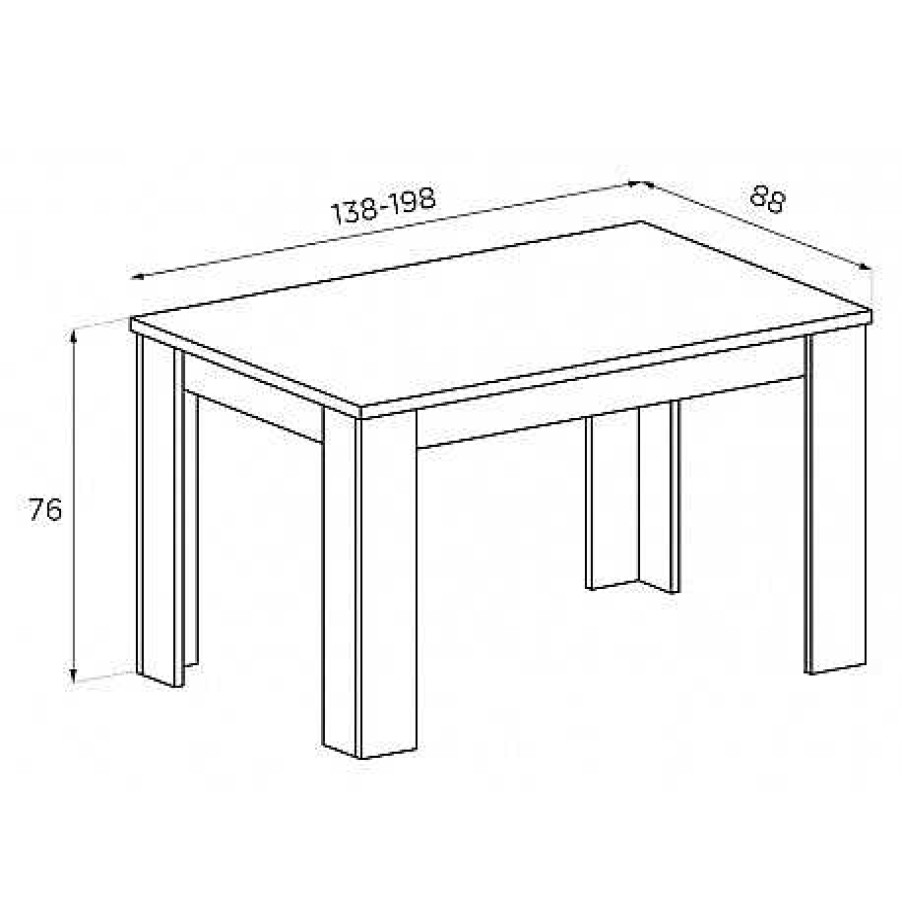 Salones Muebles1Click | Comedor Completo Texas