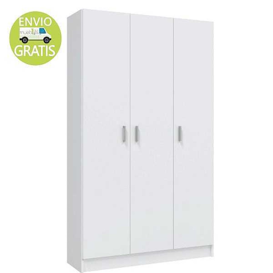 Auxiliares Muebles1Click | Armario Multiusos 3P Use Blanco