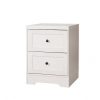 Dormitorios Muebles1Click | Mesita 2 Cajones Ottavia