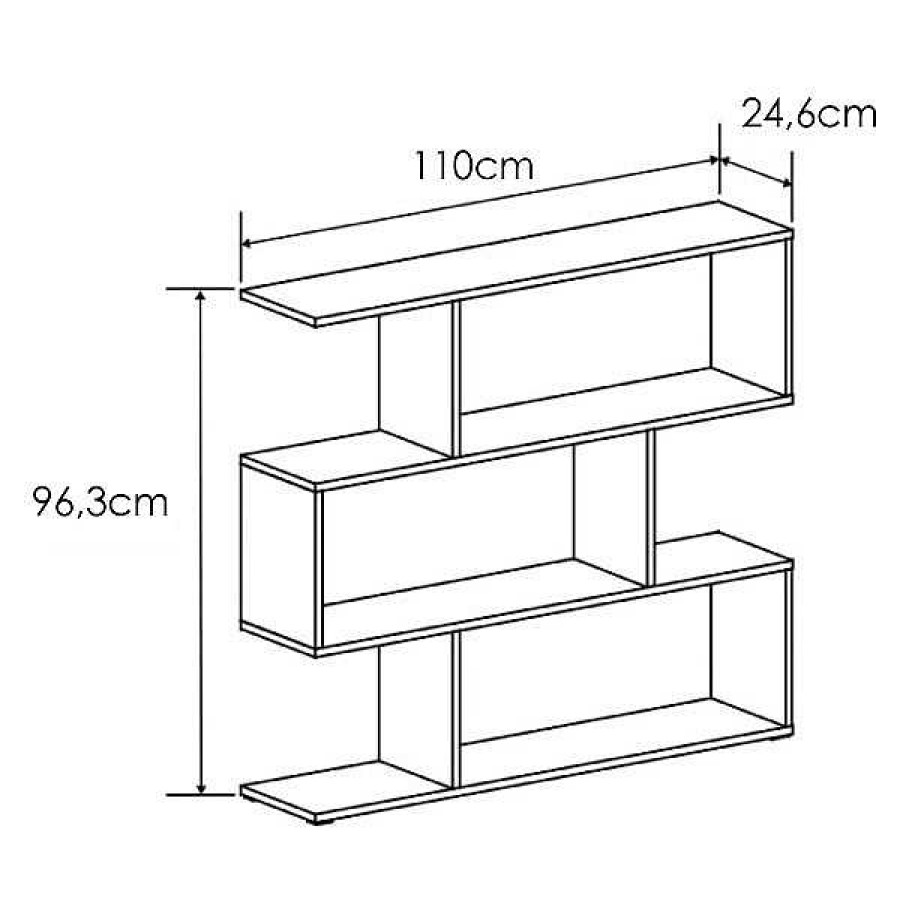 Auxiliares Muebles1Click | Estanter A Asim Trica Baja Aura