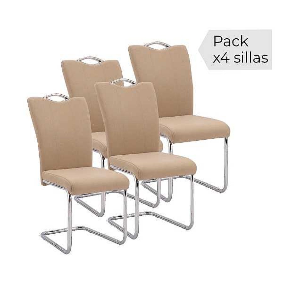 Mesas Y Sillas Muebles1Click | Juego De 4 Sillas Austria