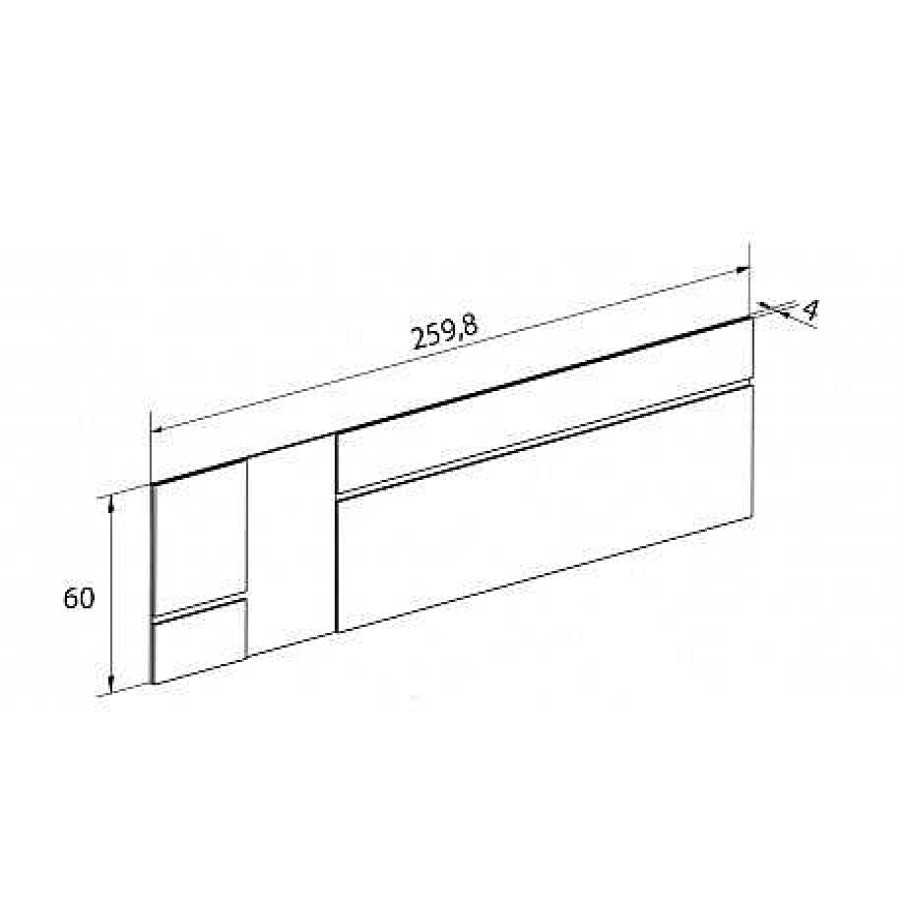 Dormitorios Muebles1Click | Cabecero Leds Modelo Cabra