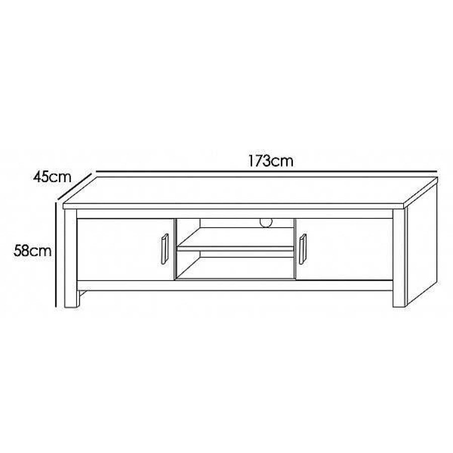 Salones Muebles1Click | Sal N 241Cm Roncal 3 C T