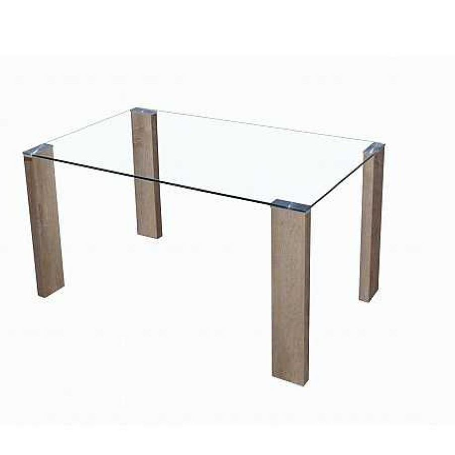 Mesas Y Sillas Muebles1Click | Mesa Cristal Hana