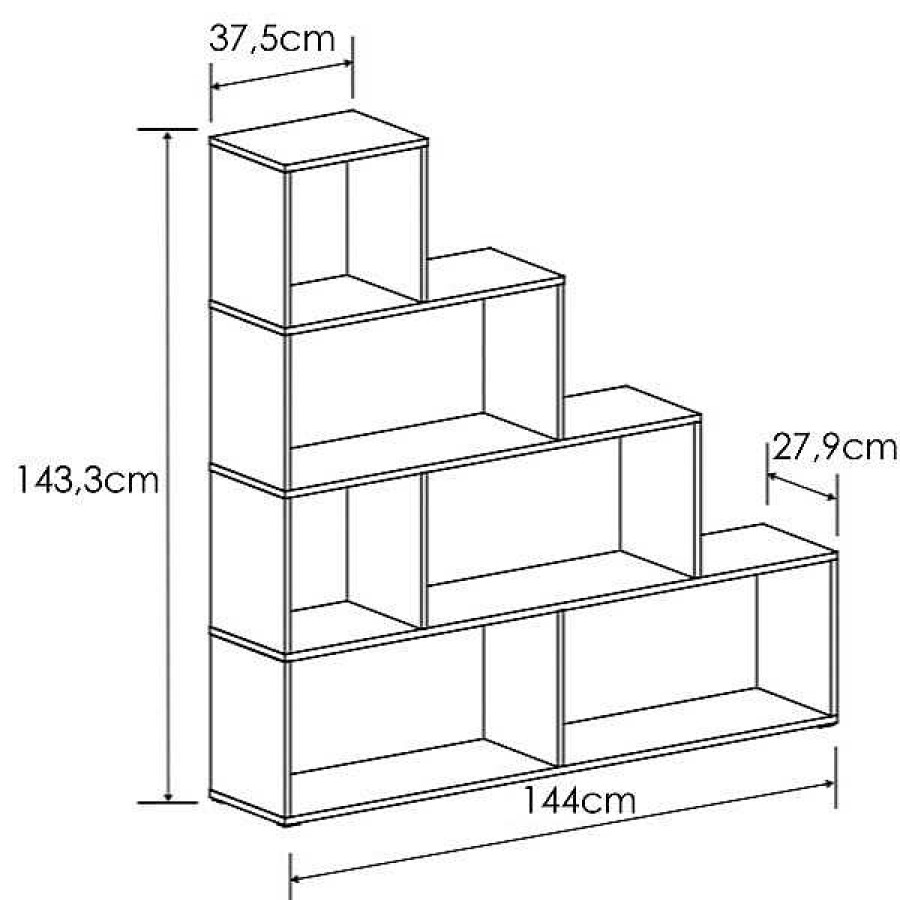 Auxiliares Muebles1Click | Estanter A Escalera Aura