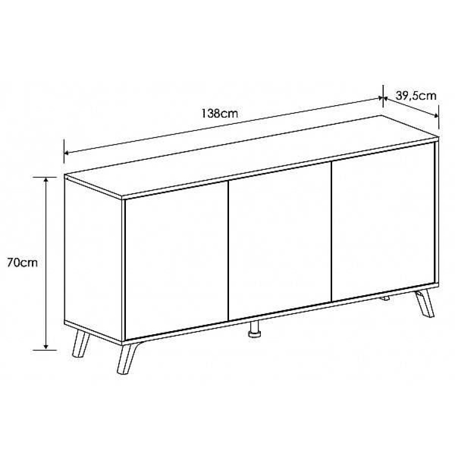 Auxiliares Muebles1Click | Aparador Soto Ii