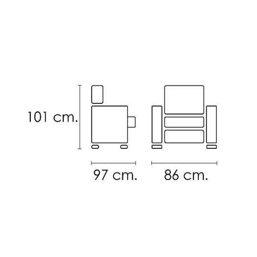 Sof S Muebles1Click | Sof 1Plaza Relax Manual Luxor