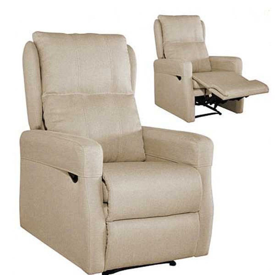 Sof S Muebles1Click | Butaca Relax 11 Express Ares Beige