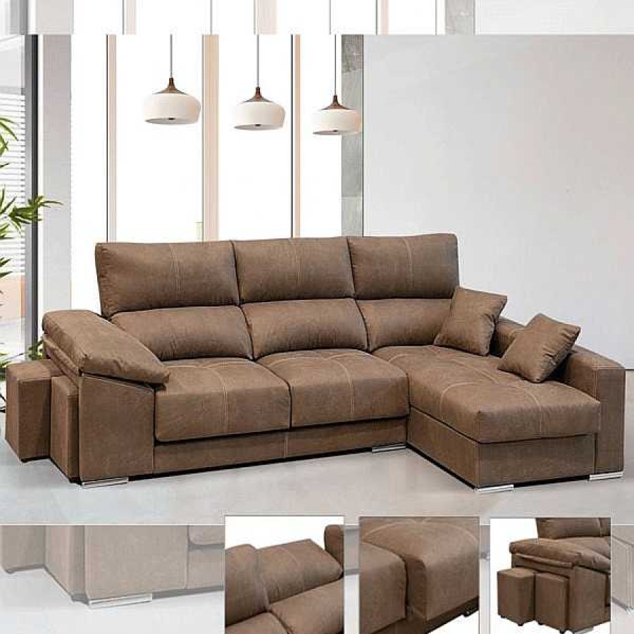 Sof S Muebles1Click | Chaiselongue Tolus 270Cm