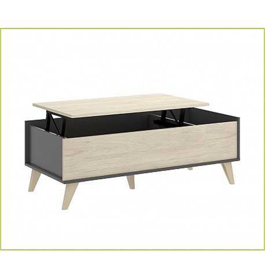 Mesas Y Sillas Muebles1Click | Mesa De Centro Elevable Ness