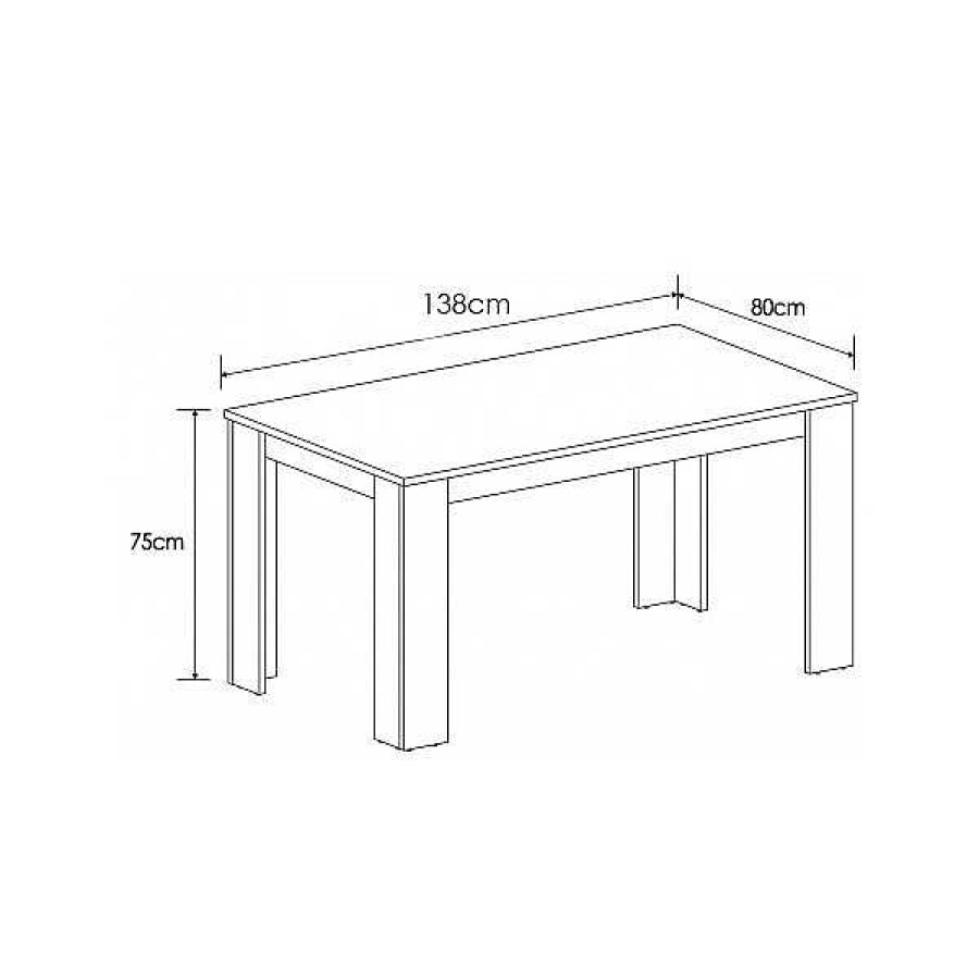 Mesas Y Sillas Muebles1Click | Conjunto Berta + 097C