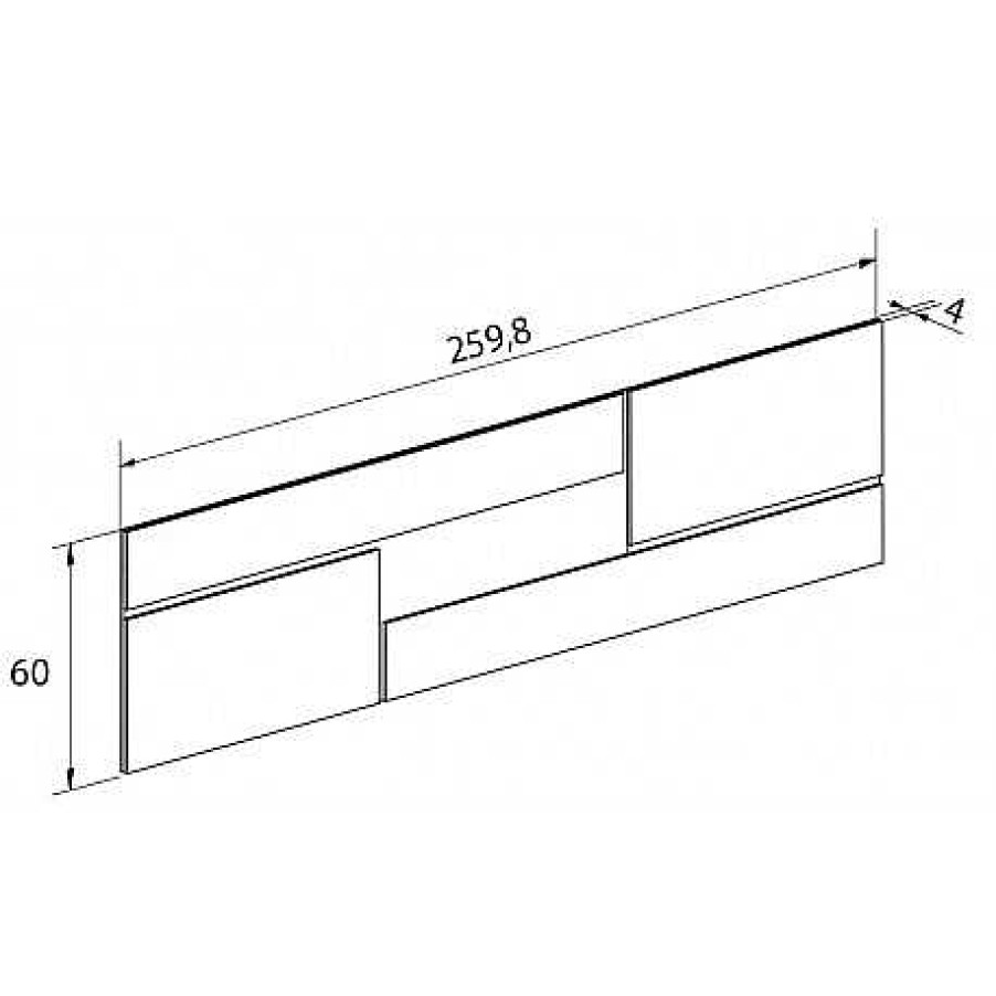 Dormitorios Muebles1Click | Cabecero Leds Modelo Priego