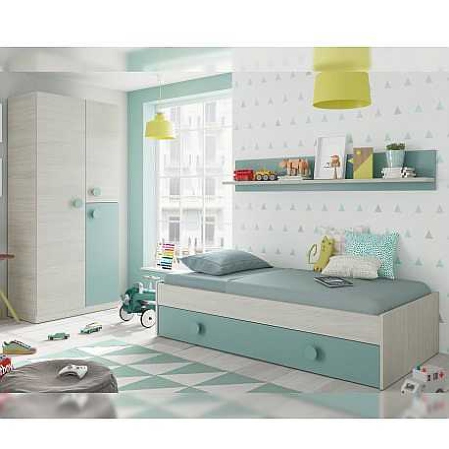 Juveniles Muebles1Click | Armario 3 Puertas Mor N