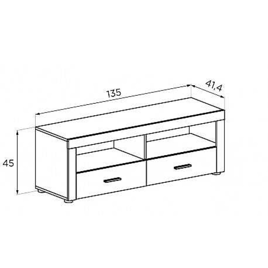 Salones Muebles1Click | Composici N 230Cm. Texas 01