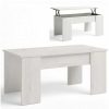 Mesas Y Sillas Muebles1Click | Mesa Elevable Low Blanco Nordic