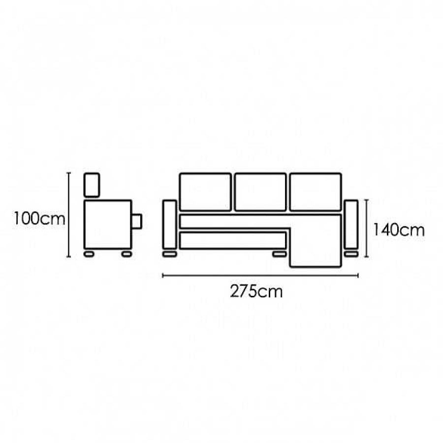 Sof S Muebles1Click | Chaiselongue Cama Yago Express