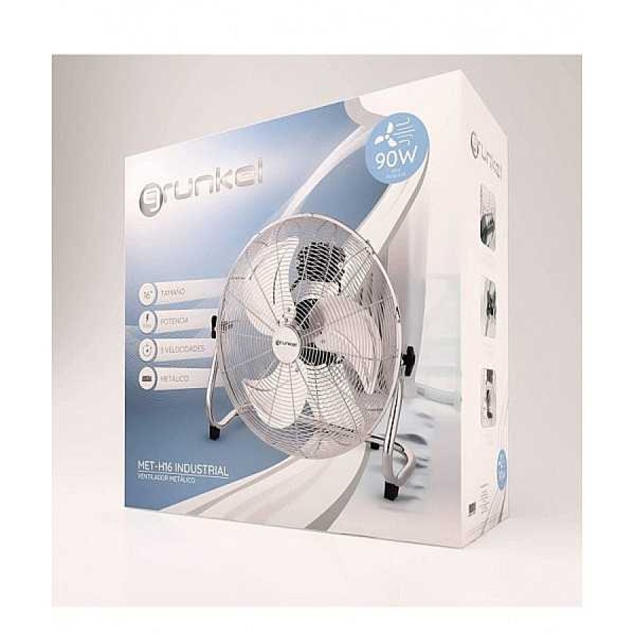 Electro&Menaje Muebles1Click | Ventilador Met Lico De Suelo 100W