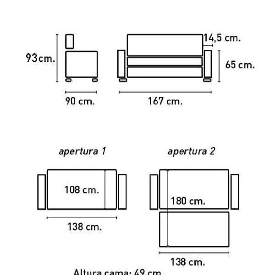 Sof S Muebles1Click | Sof Cama Izan