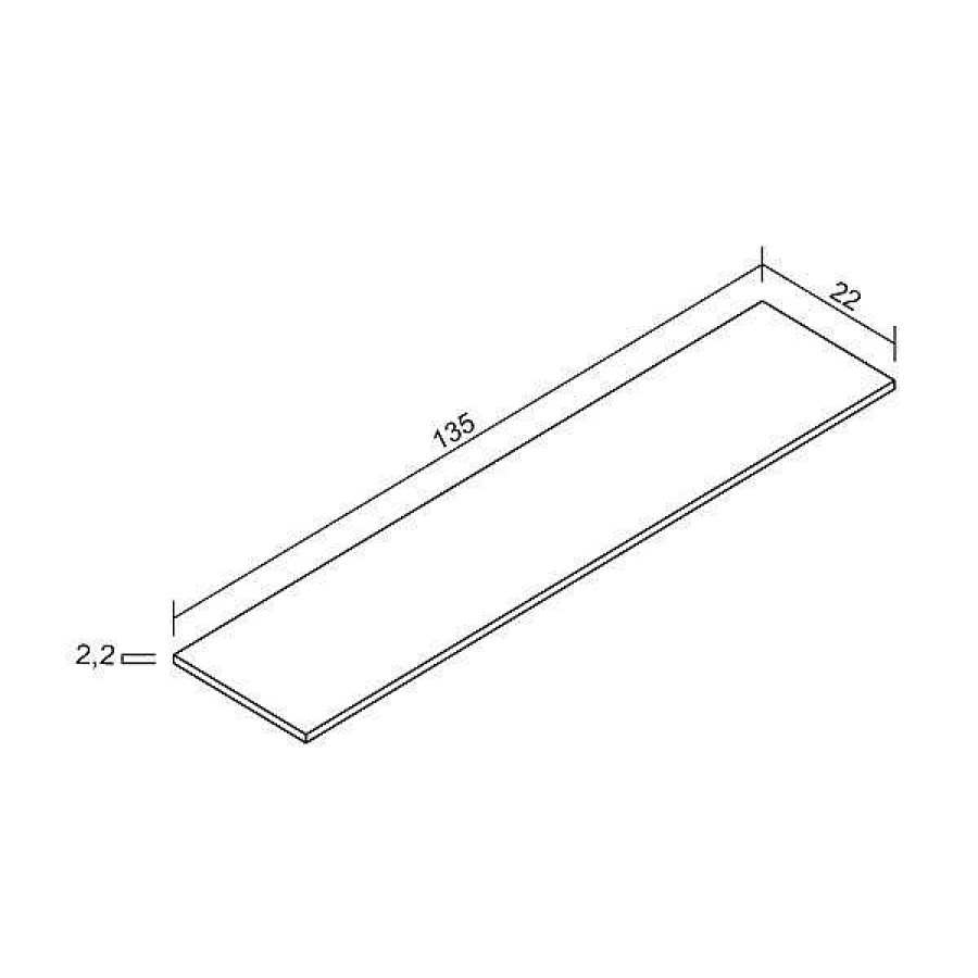 Auxiliares Muebles1Click | Estante 135Cm. Italia