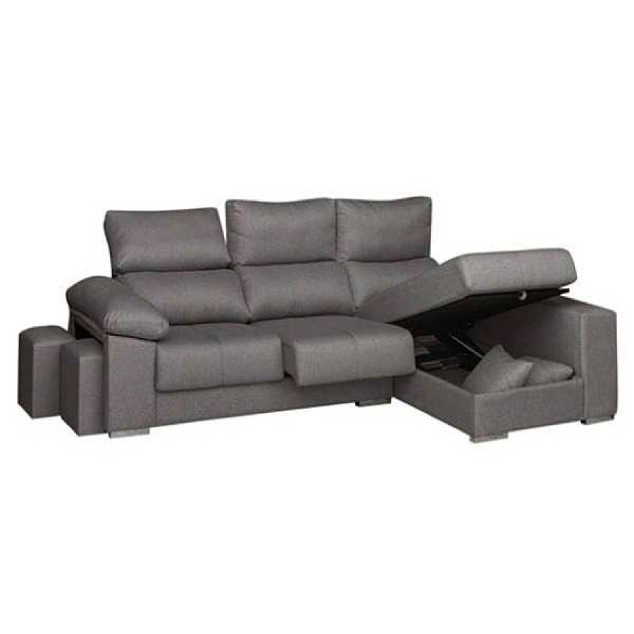 Sof S Muebles1Click | Chaiselongue Yuca Cemento Express