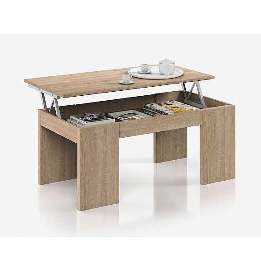 Mesas Y Sillas Muebles1Click | Mesa De Centro Elevable Flow S