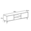 Salones Muebles1Click | Sal N Soto N18 Blanco - Roble