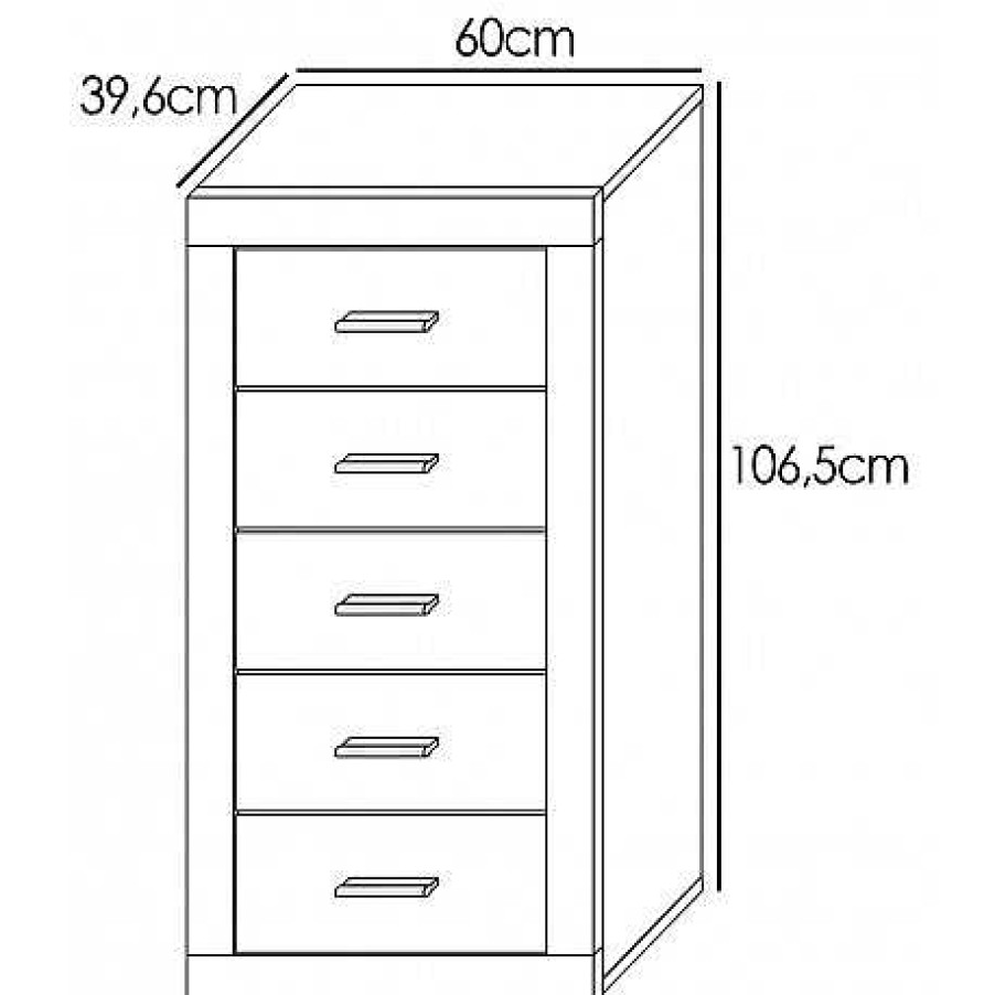 Dormitorios Muebles1Click | Dormitorio Lara 08