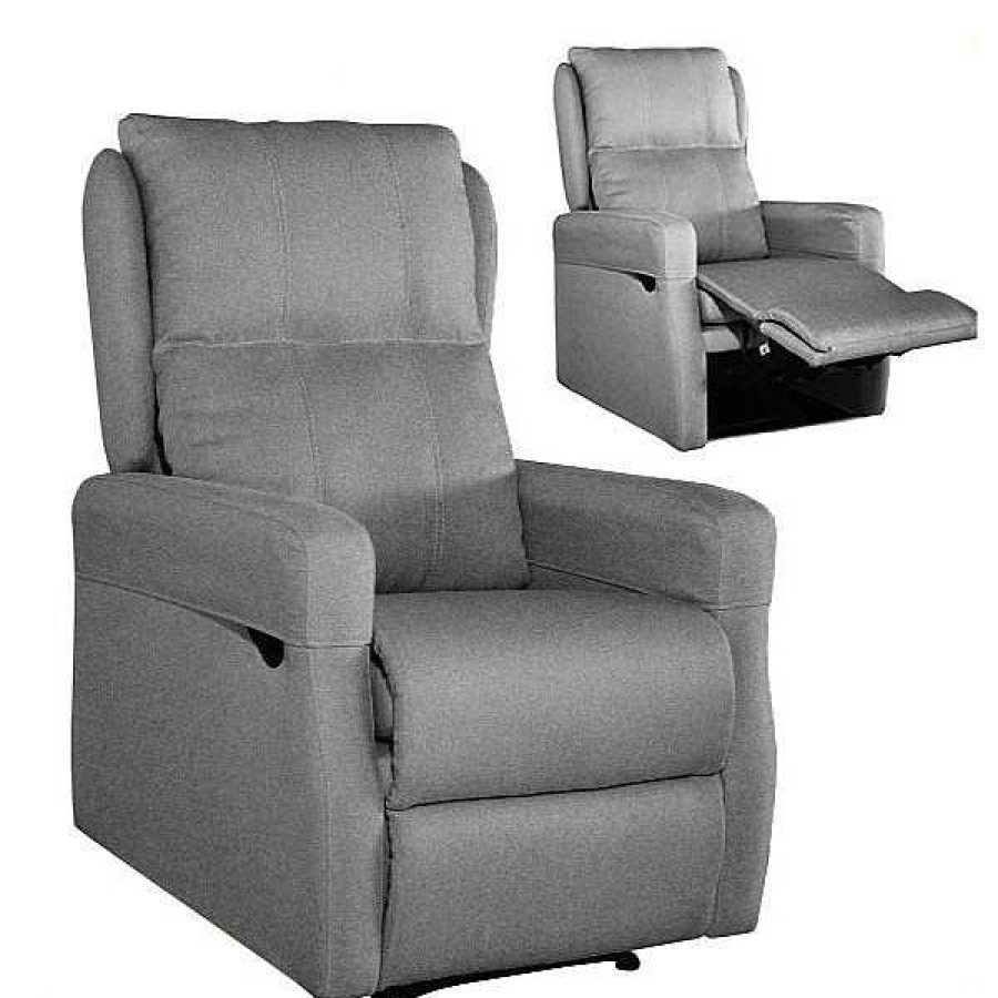 Sof S Muebles1Click | Butaca Relax 11 Express Ares Cemento