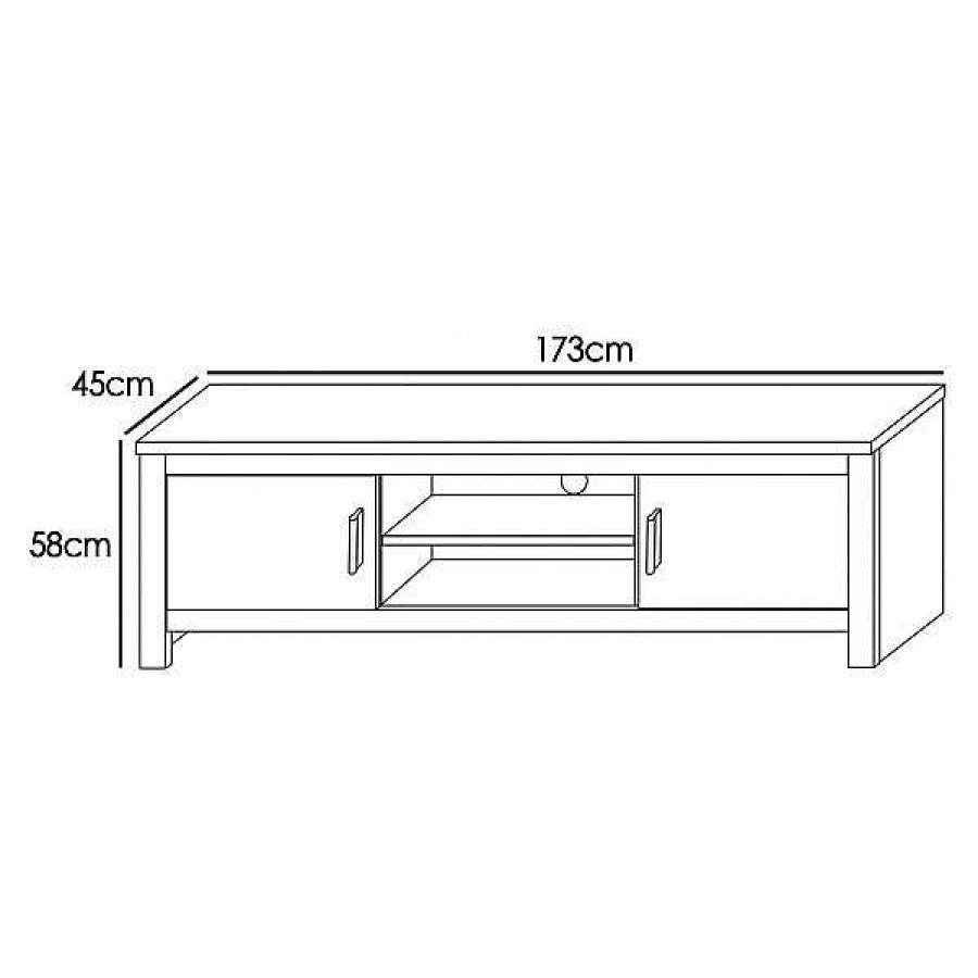 Salones Muebles1Click | Sal N 241Cm Roncal C T