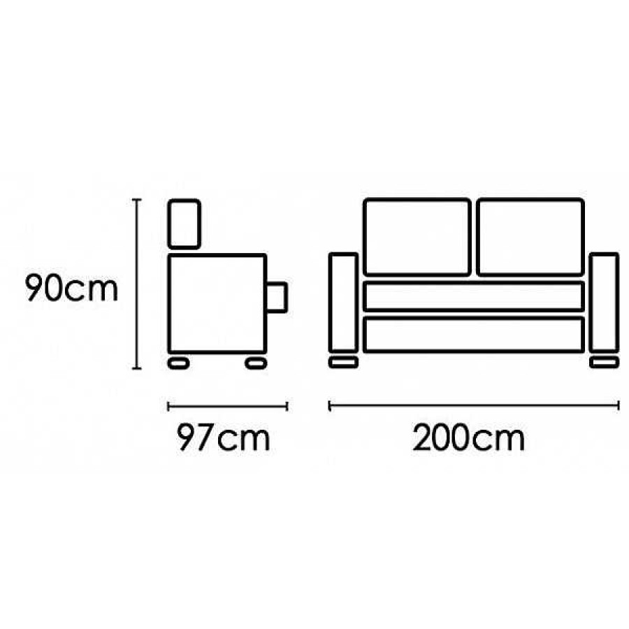 Sof S Muebles1Click | Sof 3P Orio